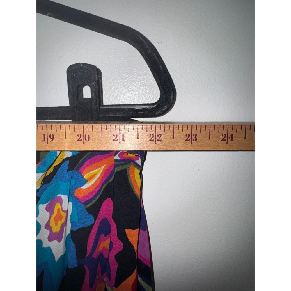 Coldwater Creek Plus Sz 3X Colorful Floral Maxi Skirt Boho Modest - Picture 8 of 8